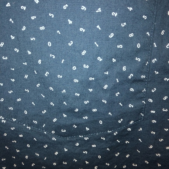 J. Crew Navy Button Down - Picture 2 of 3
